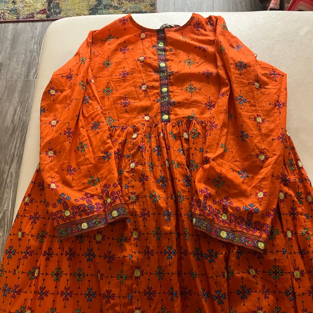 Indian dress can wear with legging or as a dress